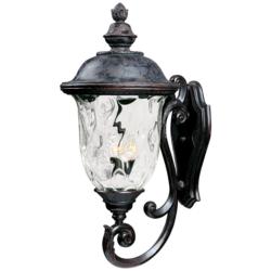 Maxim Carriage House 31" High Oriental Bronze Outdoor Wall Light