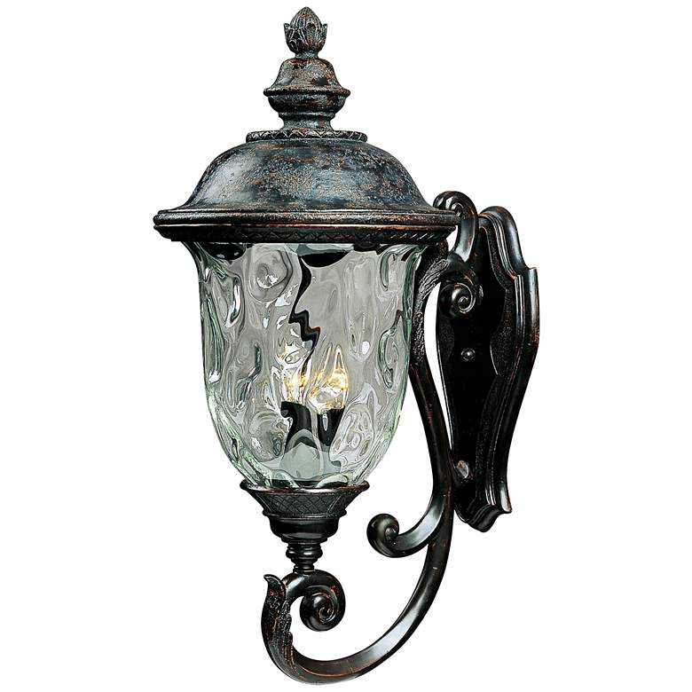Image 2 Maxim Carriage House Collection 31 inch High Outdoor Wall Light