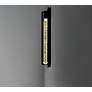 4_Maxim Cascade 16" High Black LED Outdoor Wall Light more views