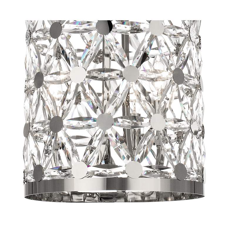 Image 3 Maxim Cassiopeia 11 3/4" Wide Polished Nickel Mini Pendant more views