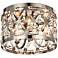 Maxim Cassiopeia 14"W Polished Nickel 3-Light Ceiling Light