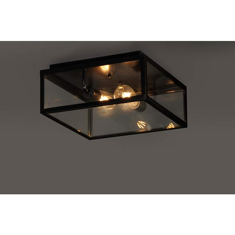 Image 2 Maxim Catalina 13" Wide Dark Bronze Outdoor Ceiling Light more views