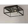 3_Maxim Catalina 13" Wide Dark Bronze Outdoor Ceiling Light more views