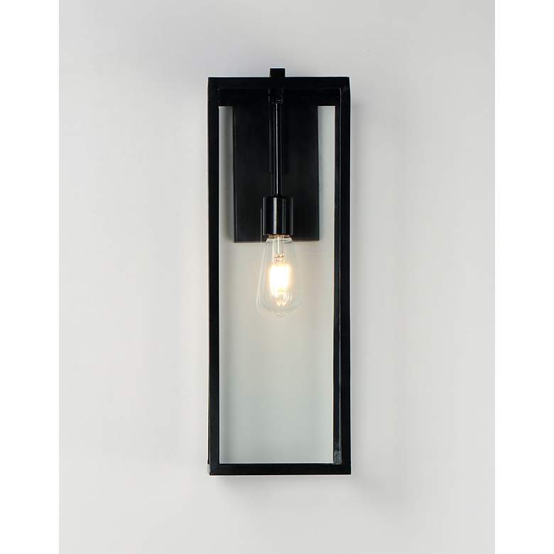 Image 2 Maxim Catalina 21" High Dark Bronze Rectangular Outdoor Wall Light more views