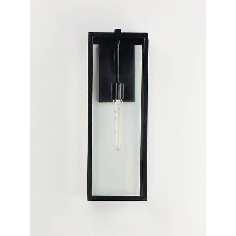 Image 4 Maxim Catalina 21" High Dark Bronze Rectangular Outdoor Wall Light more views