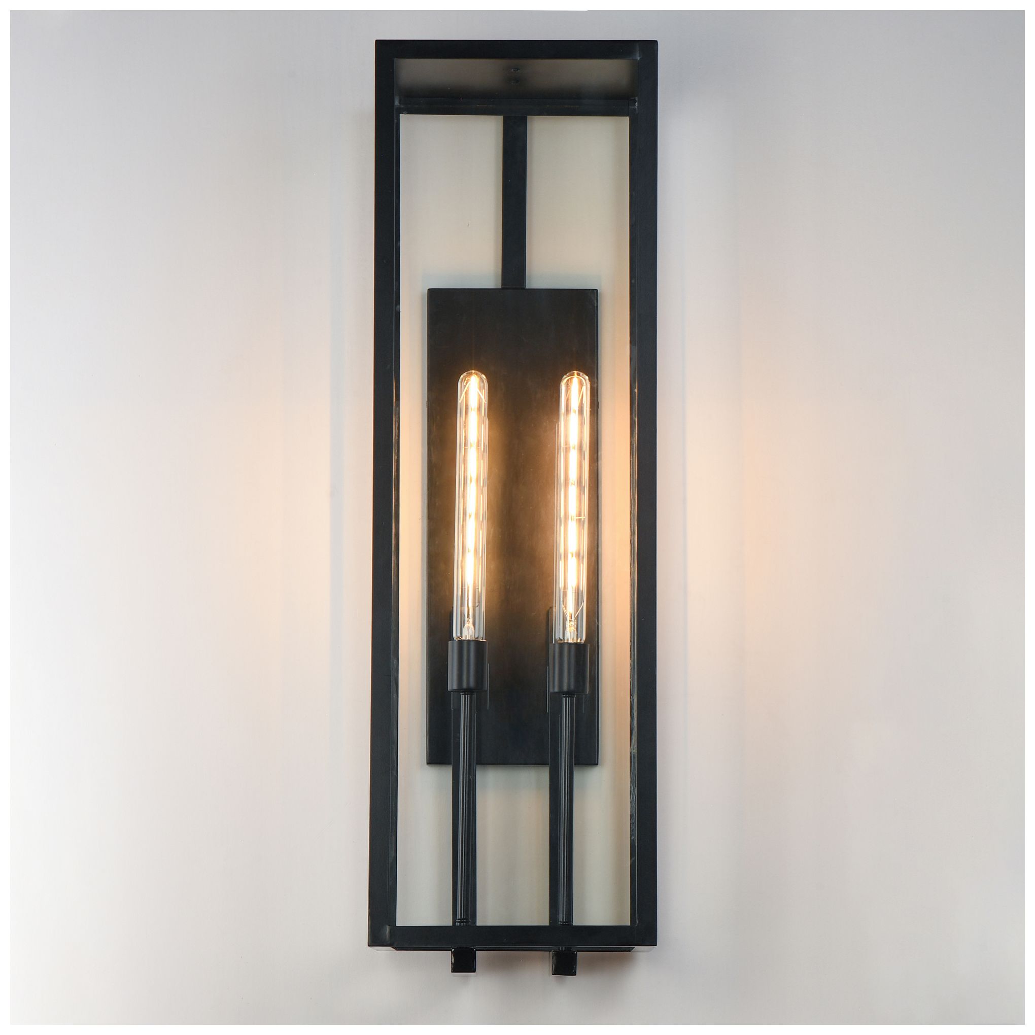Image 4 Maxim Catalina 36" High Dark Bronze 2-Light Outdoor Wall Sconce more views
