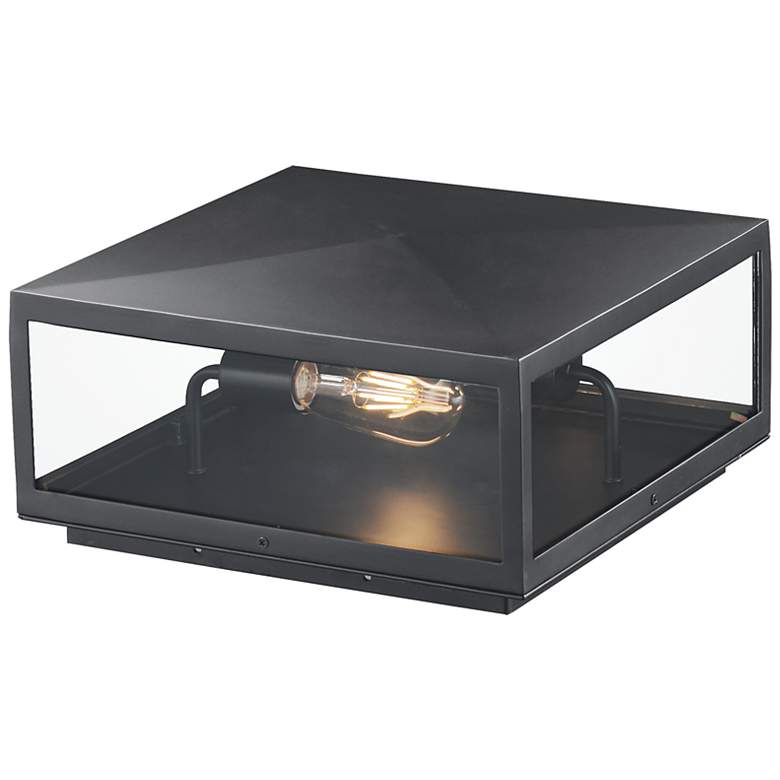 Image 1 Maxim Catalina 6" High Dark Bronze 2-Light Deck Lantern