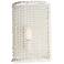 Maxim Cestino 12 1/4" High Weathered White 1-Light Wall Sconce