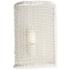 Maxim Cestino 12 1/4" High Weathered White 1-Light Wall Sconce