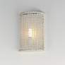 4_Maxim Cestino 12 1/4" High Weathered White 1-Light Wall Sconce more views
