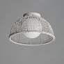 3_Maxim Cestino 15 3/4" Wide Weathered White Ceiling Light more views