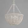 Thumbnail2 of Maxim Cestino 21" Weathered White 4-Light Pendant more views