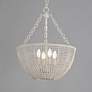 Thumbnail3 of Maxim Cestino 21" Weathered White 4-Light Pendant more views