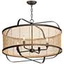 1_Maxim Cestino 30" Antique Bronze Pendant