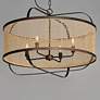 3_Maxim Cestino 30" Antique Bronze Pendant more views