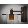 4_Maxim Chalet 10" High Bronze and Gold LED Outdoor Wall Light more views