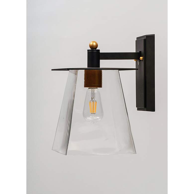 Image 3 Maxim Chalet 13" High Bronze and Gold LED Outdoor Wall Light more views