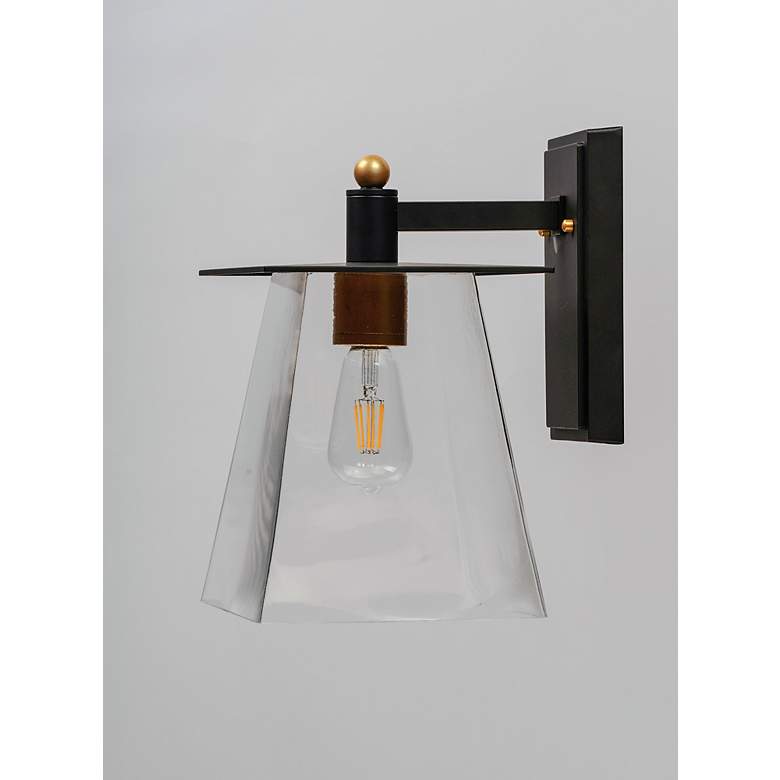 Image 5 Maxim Chalet 13" High Bronze and Gold LED Outdoor Wall Light more views