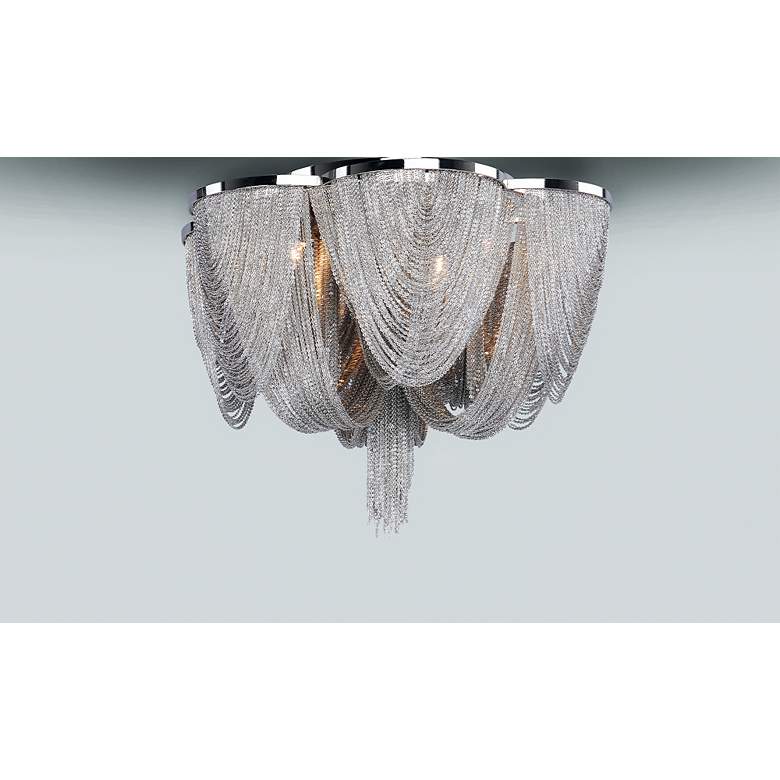 Image 3 Maxim Chantilly 18" Wide Flush Mount Ceiling Light more views