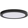 Maxim Chip 11" Black 26W RD LED Ceiling Light 3000K