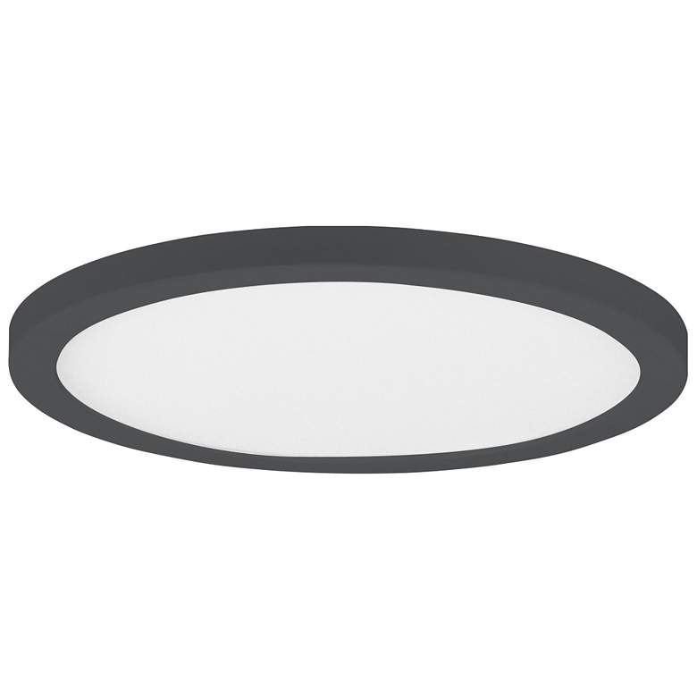 Image 1 Maxim Chip 11" Black 26W RD LED Ceiling Light- 5CCT
