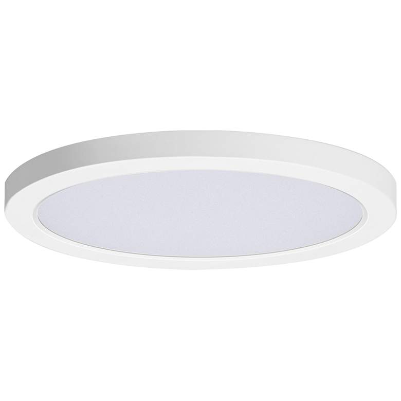 Image 1 Maxim Chip 11" White 26W RD LED Ceiling Light 3000K