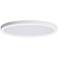 Maxim Chip 16" White 32W RD LED Flush Mount