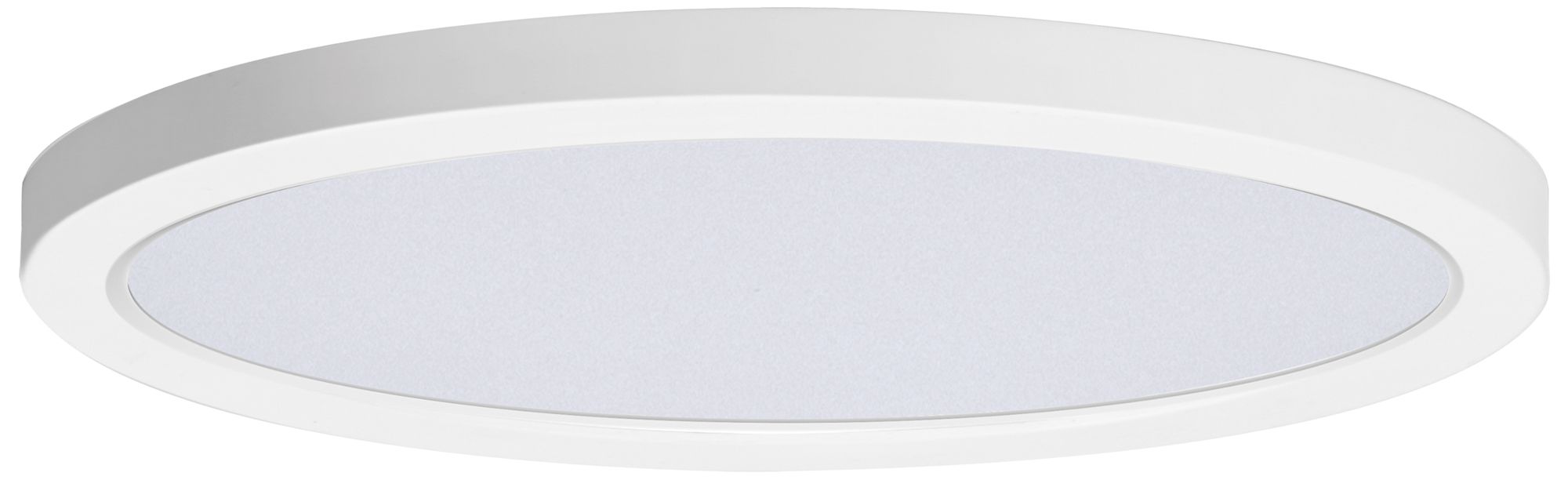 Maxim Chip 16" White 32W Round LED Flush Mount-3000K