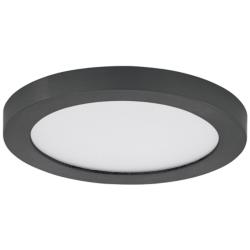 Maxim Chip 5" Black 12W RD LED Ceiling Light - 5CCT