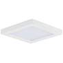 Maxim Chip 5" Wide White Square LED Ceiling Light