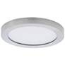 1_Maxim Chip 5" Satin Nickel 12W RD LED Ceiling Light