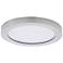Maxim Chip 5" Satin Nickel 12W RD LED Ceiling Light