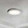 2_Maxim Chip 5" Satin Nickel 12W RD LED Ceiling Light more views