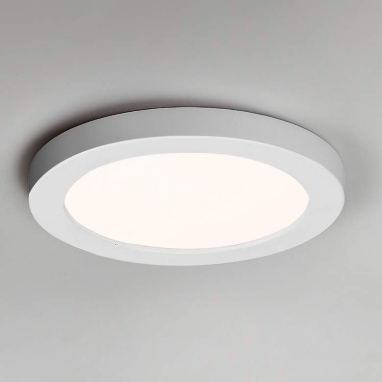 Image 1 Maxim Chip 5" White 12W RD LED Ceiling Light