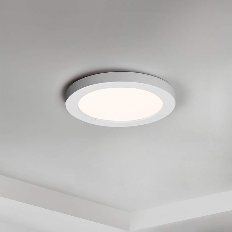 Image 3 Maxim Chip 5" White 12W RD LED Ceiling Light more views