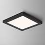 1_Maxim Chip 6.5" Black Square LED Flush Mount Ceiling Light