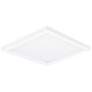 Maxim Chip 6.5" White Square LED Flush Mount Ceiling Light