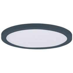 Maxim Chip 7" Black 15W RD LED Ceiling Light