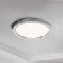 3_Maxim Chip 7" Satin Nickel 15W RD LED Ceiling Light more views