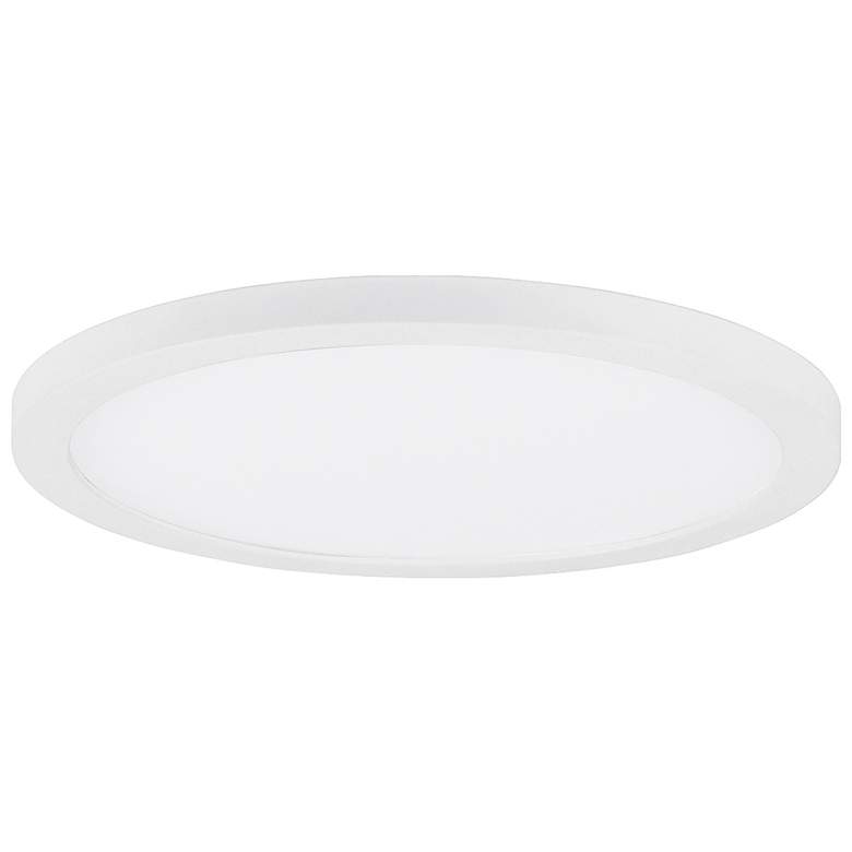 Image 1 Maxim Chip 7" White 15W RD LED Ceiling Light - 5CCT