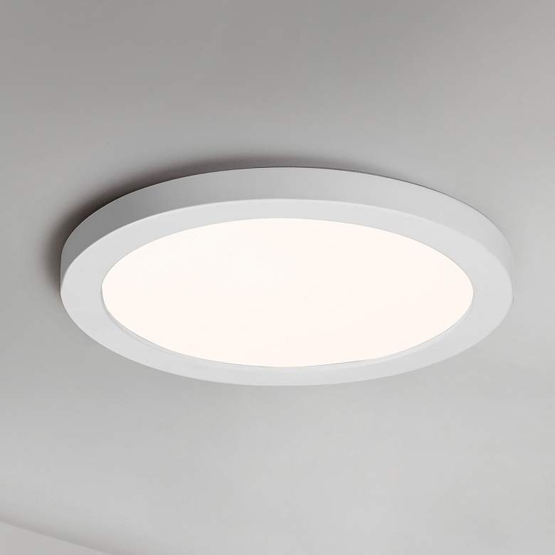 Image 1 Maxim Chip 7" White 15W RD LED Ceiling Light