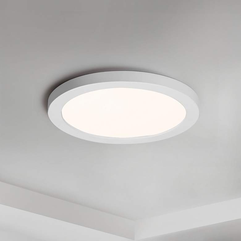 Image 3 Maxim Chip 7" White 15W RD LED Ceiling Light more views