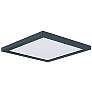 2_Maxim Chip 8 1/2" Wide Black LED Ceiling Light