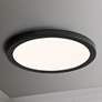 1_Maxim Chip 9" Black 18W RD LED Ceiling Light 3000K