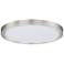 Maxim Chip 9" Satin Nickel 18W RD LED Ceiling Light 3000K