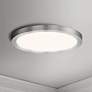 3_Maxim Chip 9" Satin Nickel 18W RD LED Ceiling Light 3000K more views