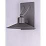 3_Maxim Civic 13 3/4" High Architectural Bronze LED Outdoor Wall Light more views