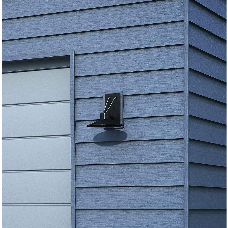 Image 5 Maxim Civic 13 3/4" High Architectural Bronze LED Outdoor Wall Light more views