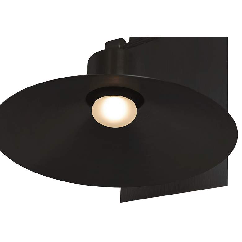 Image 3 Maxim Civic 8 1/4" High Architectural Bronze LED Outdoor Wall Light more views