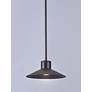 2_Maxim Civic 9 3/4" Wide Architectural Bronze LED Outdoor Hanging Light more views